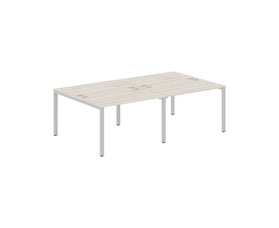 ИКСТЕН С60/XTEN S60 Стол 4-х местный 2400х1406х750 XS6WST 2414 Сосна Эдмонт/Алюминий, Основной цвет: Сосна Эдмонт/Алюминий, Ширина: 2400, Высота: 750, Глубина: 1406, Материал: ЛДСП, Вес: 93,54, Объем: 0,427, Бренд: ТАЙПИТ-МК ООО, Артикул для сайта: XS6WST 2414, изображение 2post-test