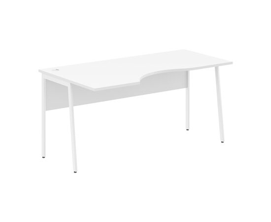 ИМАГО ПЛЮС/IMAGO PLUS Стол прямой левый 1600х900х755 СА-1P(L) Белый/Белый, Основной цвет: Белый/Белый, Ширина: 1600, Высота: 755, Глубина: 900, Материал: ЛДСП, Вес: 30,7, Объем: 0,084, Бренд: ТАЙПИТ-МК ООО, Артикул для сайта: СА-1P(L), изображение 2post-test