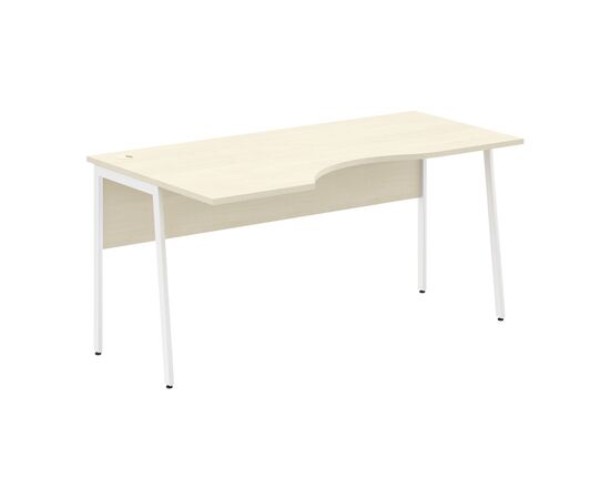 ИМАГО ПЛЮС/IMAGO PLUS Стол прямой левый 1600х900х755 СА-1P(L) Клен/Белый, Основной цвет: Клен/Белый, Ширина: 1600, Высота: 755, Глубина: 900, Материал: ЛДСП, Вес: 30,9, Объем: 0,084, Бренд: ТАЙПИТ-МК ООО, Артикул для сайта: СА-1P(L), изображение 2post-test