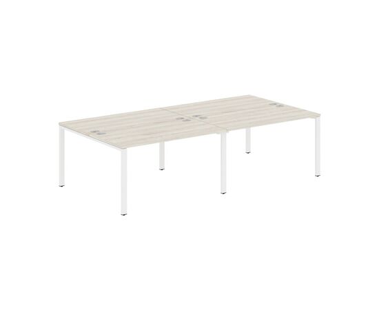 ИКСТЕН С60/XTEN S60 Стол 4-х местный 2800х1406х750 XS6WST 2814 Сосна Эдмонт/белый, Основной цвет: Сосна Эдмонт/белый, Ширина: 2800, Высота: 750, Глубина: 1406, Материал: ЛДСП, Вес: 104,82, Объем: 0,459, Бренд: ТАЙПИТ-МК ООО, Артикул для сайта: XS6WST 2814, изображение 2post-test