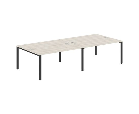 ИКСТЕН С60/XTEN S60 Стол 4-х местный 3200х1406х750 XS6WST 3214 Сосна Эдмонт/Антрацит, Основной цвет: Сосна Эдмонт/Антрацит , Ширина: 3200, Высота: 750, Глубина: 1406, Материал: ЛДСП, Вес: 116,5, Объем: 0,487, Бренд: ТАЙПИТ-МК ООО, Артикул для сайта: XS6WST 3214, изображение 2post-test