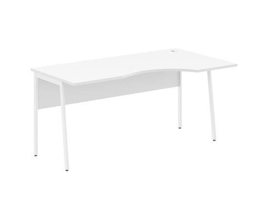ИМАГО ПЛЮС/IMAGO PLUS Стол прямой правый 1600х900х755 СА-1P(R) Белый/Белый, Основной цвет: Белый/Белый, Ширина: 1600, Высота: 755, Глубина: 900, Материал: ЛДСП, Вес: 30,7, Объем: 0,084, Бренд: ТАЙПИТ-МК ООО, Артикул для сайта: СА-1P(R), изображение 2post-test