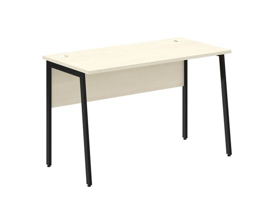 ИМАГО ПЛЮС/IMAGO PLUS Стол прямой 1200х608х755 СП-2.1P Клен/Черный, Основной цвет: Клен/Черный, Ширина: 1200, Высота: 755, Глубина: 608, Материал: ЛДСП, Вес: 21,2, Объем: 0,056, Бренд: ТАЙПИТ-МК ООО, Артикул для сайта: СП-2.1P, изображение 2post-test