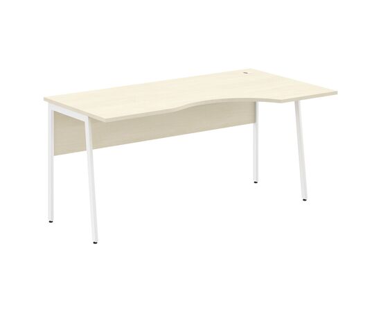 ИМАГО ПЛЮС/IMAGO PLUS Стол прямой правый 1600х900х755 СА-1P(R) Клен/Белый, Основной цвет: Клен/Белый, Ширина: 1600, Высота: 755, Глубина: 900, Материал: ЛДСП, Вес: 26,9, Объем: 0,084, Бренд: ТАЙПИТ-МК ООО, Артикул для сайта: СА-1P(R), изображение 2post-test