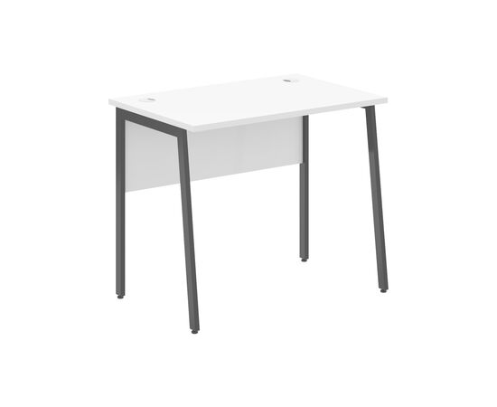 ИМАГО ПЛЮС/IMAGO PLUS Стол прямой 900х608х755 СП-1.1P Белый /Антрацит, Основной цвет: Белый /Антрацит, Ширина: 900, Высота: 755, Глубина: 608, Материал: ЛДСП, Вес: 16,9, Объем: 0,047, Бренд: ТАЙПИТ-МК ООО, Артикул для сайта: СП-1.1P, изображение 2post-test