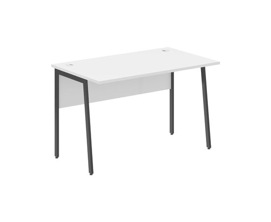 ИМАГО ПЛЮС/IMAGO PLUS Стол прямой 1200х720х755 СП-2P белый;черный, Основной цвет: белый;черный, Ширина: 1200, Высота: 755, Глубина: 720, Материал: ЛДСП, Вес: 23,4, Объем: 0,064, Бренд: ТАЙПИТ-МК ООО, Артикул для сайта: СП-2P, изображение 2post-test