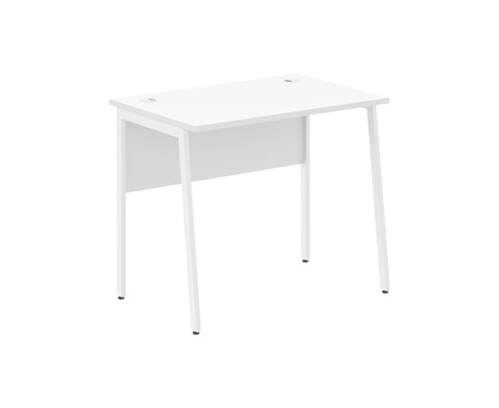 ИМАГО ПЛЮС/IMAGO PLUS Стол прямой 900х608х755 СП-1.1P Белый/Белый, Основной цвет: Белый/Белый, Ширина: 900, Высота: 755, Глубина: 608, Материал: ЛДСП, Вес: 16,9, Объем: 0,047, Бренд: ТАЙПИТ-МК ООО, Артикул для сайта: СП-1.1P, изображение 2post-test