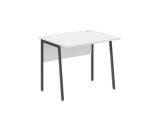 ИМАГО ПЛЮС/IMAGO PLUS Стол прямой 900х720х755 СП-1P белый;черный, Основной цвет: белый;черный, Ширина: 900, Высота: 755, Глубина: 720, Материал: ЛДСП, Вес: 18,9, Объем: 0,053, Бренд: ТАЙПИТ-МК ООО, Артикул для сайта: СП-1P, изображение 2post-test
