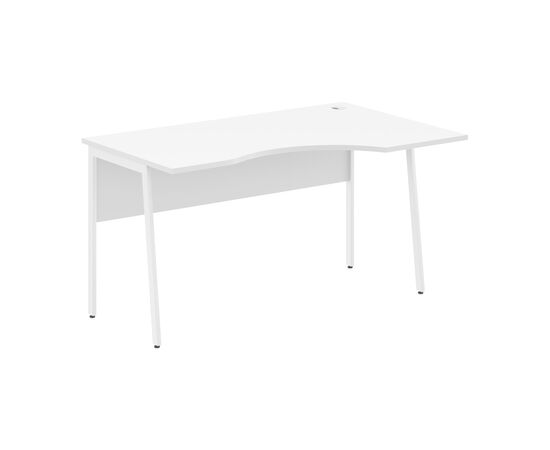ИМАГО ПЛЮС/IMAGO PLUS Стол прямой правый 1400х900х755 СА-2P(R) Белый/Белый, Основной цвет: Белый/Белый, Ширина: 1400, Высота: 755, Глубина: 900, Материал: ЛДСП, Вес: 27,6, Объем: 0,093, Бренд: ТАЙПИТ-МК ООО, Артикул для сайта: СА-2P(R), изображение 2post-test