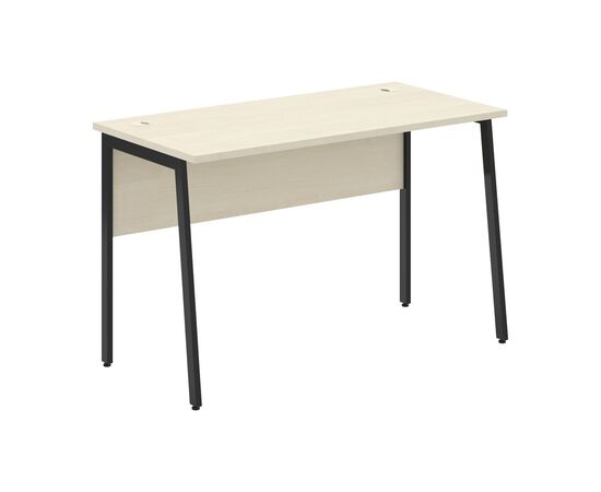 ИМАГО ПЛЮС/IMAGO PLUS Стол прямой 1200х608х755 СП-2.1P Клен/Антрацит, Основной цвет: Клен/Антрацит, Ширина: 1200, Высота: 755, Глубина: 608, Материал: ЛДСП, Вес: 21,2, Объем: 0,056, Бренд: ТАЙПИТ-МК ООО, Артикул для сайта: СП-2.1P, изображение 2post-test