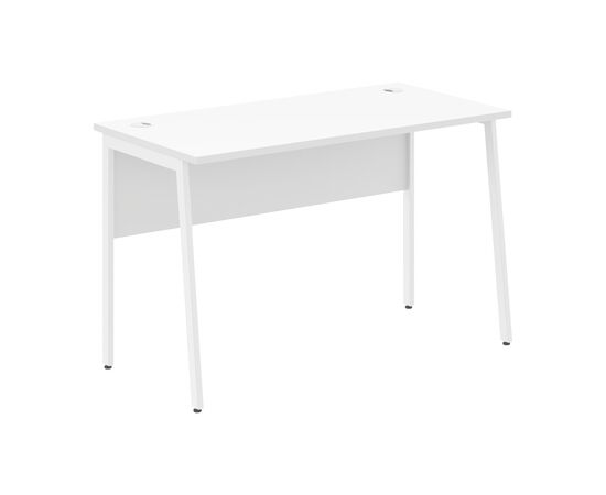 ИМАГО ПЛЮС/IMAGO PLUS Стол прямой 1200х608х755 СП-2.1P Белый/Белый, Основной цвет: Белый/Белый, Ширина: 1200, Высота: 755, Глубина: 608, Материал: ЛДСП, Вес: 21,2, Объем: 0,056, Бренд: ТАЙПИТ-МК ООО, Артикул для сайта: СП-2.1P, изображение 2post-test