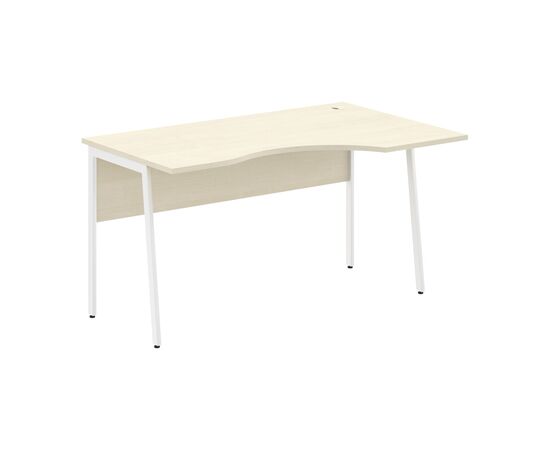 ИМАГО ПЛЮС/IMAGO PLUS Стол прямой правый 1400х900х755 СА-2P(R) Клен/Белый, Основной цвет: Клен/Белый, Ширина: 1400, Высота: 755, Глубина: 900, Материал: ЛДСП, Вес: 27,6, Объем: 0,093, Бренд: ТАЙПИТ-МК ООО, Артикул для сайта: СА-2P(R), изображение 2post-test