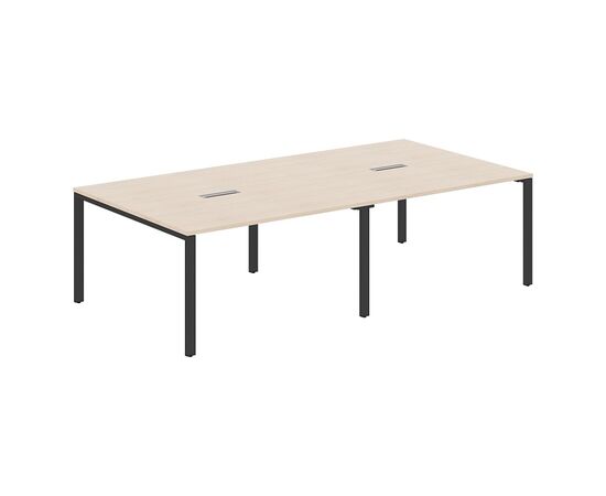 ИКСТЕН С60/XTEN S60 Конференц стол 2720х1406х750 XS6SCT 2714 Белый /Антрацит, Основной цвет: Белый /Антрацит, Ширина: 2720, Высота: 750, Глубина: 1406, Материал: ЛДСП, Вес: 102,74, Объем: 0,473, Бренд: ТАЙПИТ-МК ООО, Артикул для сайта: XS6SCT 2714, изображение 3post-test