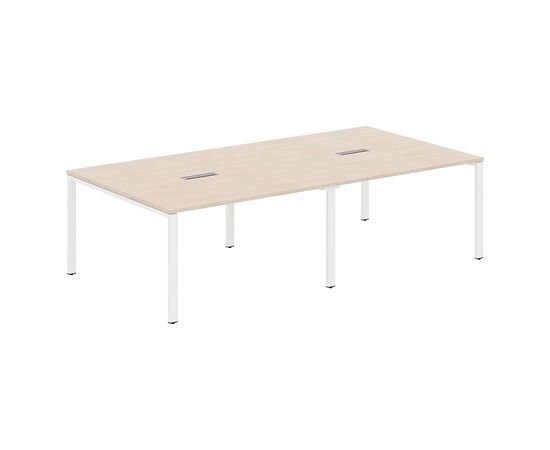 ИКСТЕН С60/XTEN S60 Конференц стол 2720х1406х750 XS6SCT 2714 Белый /Антрацит, Основной цвет: Белый /Антрацит, Ширина: 2720, Высота: 750, Глубина: 1406, Материал: ЛДСП, Вес: 102,74, Объем: 0,473, Бренд: ТАЙПИТ-МК ООО, Артикул для сайта: XS6SCT 2714, изображение 4post-test