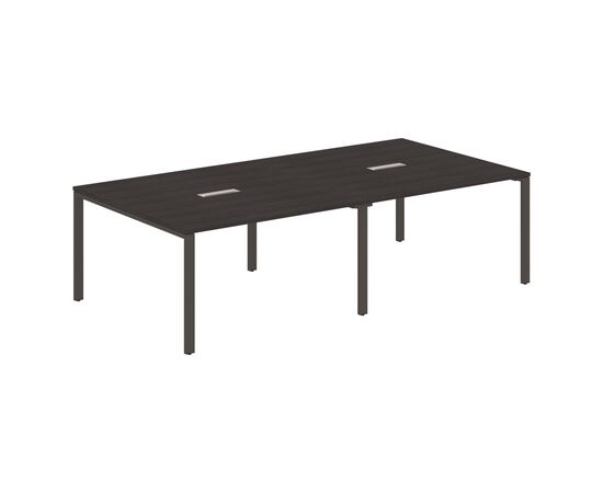 ИКСТЕН С60/XTEN S60 Конференц стол 2720х1406х750 XS6SCT 2714 Дуб юкон модерн/Антрацит, Основной цвет: Дуб юкон модерн/Антрацит, Ширина: 2720, Высота: 750, Глубина: 1406, Материал: ЛДСП, Вес: 102,74, Объем: 0,473, Бренд: ТАЙПИТ-МК ООО, Артикул для сайта: XS6SCT 2714, изображение 2post-test