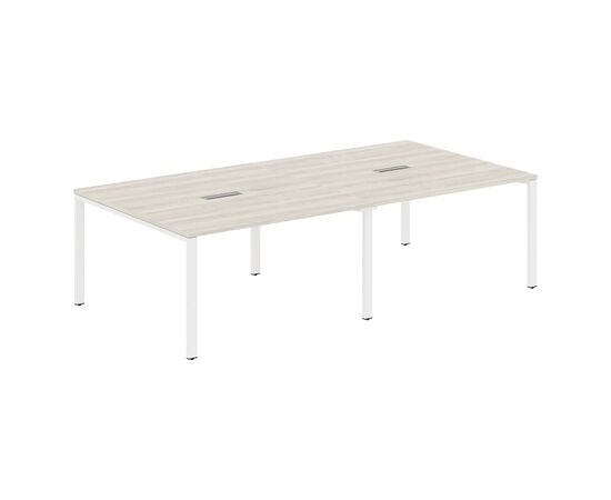 ИКСТЕН С60/XTEN S60 Конференц стол 2720х1406х750 XS6SCT 2714 Сосна Эдмонт/белый, Основной цвет: Сосна Эдмонт/белый, Ширина: 2720, Высота: 750, Глубина: 1406, Материал: ЛДСП, Вес: 102,74, Объем: 0,473, Бренд: ТАЙПИТ-МК ООО, Артикул для сайта: XS6SCT 2714, изображение 2post-test