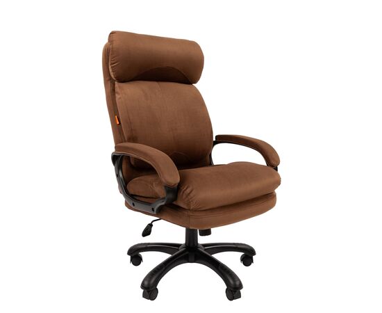 Кресло ЧАИРМАН ДОМ 505/CHAIRMAN ДОМ 505 490х480х1150/1210 7127987 Коричневый, Основной цвет: Коричневый, Ширина: 490, Диаметр крестовины мм (Мягкие кресла): 700, Высота: 1150, Глубина: 480, Материал: Ткань велюр, Пятилучье форма: пластиковая с защитными пластиковыми элементами, Ролики: Стандарт BIFMA 5,1 (США), диаметр штока 11 мм, покрытие – полиуретан, Высота от пола до верхней части спинки, макс: 1210, Максимальная ширина: 490, Высота от пола до верхней части сиденья, мин: 500, Максимальная высота: 1210, Материал подлокотников: Пластиковые с мягкими накладками, обитыми тканью, Вес: 21,4, Механизм: с возможностью фиксации кресла в рабочем положении. Регулировка кресла по высоте, Гарантия: 2 года, Максимальная нагрузка: до 150 кг, Бренд: ТАЙПИТ-МК ООО, Высота спинки: 670, Высота от пола до верхней части спинки мин (Мягкие кресла): 1150, Высота от пола до верхней части сиденья макс (Мягкие кресла): 560, Ширина между подлокотниками мин (Мягкие кресла): 490, Ширина между подлокотниками макс (Мягкие кресла): 490, Высота от пола до верхнего края подлокотника мин (Мягкие кресла): 660, Высота от пола до верхнего края подлокотника макс (Мягкие кресла): 720, Ширина по внешнему краю подлокотников мин мм (Мягкие кресла): 670, Ширина по внешнему краю подлокотников макс (Мягкие кресла): 670, Объем: 0,237, Артикул для сайта: 7127987, изображение 2post-test