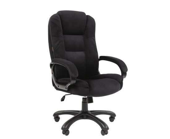 Кресло ЧАИРМАН ДОМ 600/CHAIRMAN ДОМ 600 440х510х1125/1185 7158676 Чёрный, Основной цвет: Чёрный, Ширина: 440, Диаметр крестовины мм (Мягкие кресла): 700, Высота: 1125, Глубина: 510, Материал: Ткань велюр, Пятилучье форма: пластиковая с защитными пластиковыми элементами, Ролики: Стандарт BIFMA 5,1 (США), диаметр штока 11 мм, покрытие – полиуретан, Высота от пола до верхней части спинки, макс: 1185, Максимальная ширина: 440, Высота от пола до верхней части сиденья, мин: 460, Максимальная высота: 1185, Материал подлокотников: Пластиковые с мягкими накладками, обитыми тканью, Вес: 14,2, Механизм: с возможностью фиксации кресла в рабочем положении. Регулировка кресла по высоте, Гарантия: 2 года, Максимальная нагрузка: до 120 кг, Бренд: ТАЙПИТ-МК ООО, Высота спинки: 720, Высота от пола до верхней части спинки мин (Мягкие кресла): 1125, Высота от пола до верхней части сиденья макс (Мягкие кресла): 520, Ширина между подлокотниками мин (Мягкие кресла): 440, Ширина между подлокотниками макс (Мягкие кресла): 440, Высота от пола до верхнего края подлокотника мин (Мягкие кресла): 655, Высота от пола до верхнего края подлокотника макс (Мягкие кресла): 715, Ширина по внешнему краю подлокотников мин мм (Мягкие кресла): 640, Ширина по внешнему краю подлокотников макс (Мягкие кресла): 640, Объем: 0,182, Артикул для сайта: 7158676, изображение 2post-test