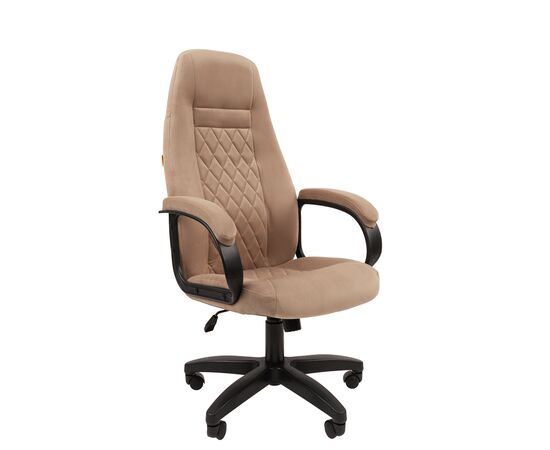 Кресло ЧАИРМАН ДОМ 951/CHAIRMAN ДОМ 951 510х520х1215/1310 7118306 Бежевый, Основной цвет: Бежевый, Ширина: 510, Диаметр крестовины мм (Мягкие кресла): 680, Высота: 1215, Глубина: 520, Материал: Ткань велюр, Пятилучье форма: пластиковая, Ролики: Стандарт BIFMA 5,1 (США), диаметр штока 11 мм, покрытие – полиуретан, Высота от пола до верхней части спинки, макс: 1310, Максимальная ширина: 510, Высота от пола до верхней части сиденья, мин: 500, Максимальная высота: 1310, Материал подлокотников: Пластиковые с мягкими накладками, обитыми тканью, Вес: 12,3, Механизм: с возможностью фиксации кресла в рабочем положении. Регулировка кресла по высоте, Гарантия: 2 года, Максимальная нагрузка: до 120 кг, Бренд: ТАЙПИТ-МК ООО, Высота спинки: 820, Высота от пола до верхней части спинки мин (Мягкие кресла): 1215, Высота от пола до верхней части сиденья макс (Мягкие кресла): 595, Ширина между подлокотниками мин (Мягкие кресла): 510, Ширина между подлокотниками макс (Мягкие кресла): 510, Высота от пола до верхнего края подлокотника мин (Мягкие кресла): 715, Высота от пола до верхнего края подлокотника макс (Мягкие кресла): 810, Ширина по внешнему краю подлокотников мин мм (Мягкие кресла): 655, Ширина по внешнему краю подлокотников макс (Мягкие кресла): 655, Объем: 0,182, Артикул для сайта: 7118306, изображение 2post-test