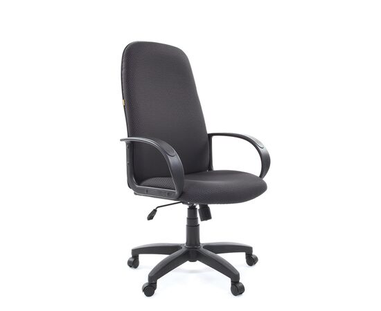 Офисное кресло ЧАИРМАН 279/CHAIRMAN 279 515х495х1165/1260 1138104 Черно-серый, Основной цвет: Черно-серый, Ширина: 515, Диаметр крестовины мм (Мягкие кресла): 680, Высота: 1165, Глубина: 495, Материал: Ткань JP, Пятилучье форма: пластиковая, Ролики: стандарт BIFMA 5,1 (США), диаметр штока 11 мм, покрытие – нейлон, Высота от пола до верхней части спинки, макс: 1260, Максимальная ширина: 515, Высота от пола до верхней части сиденья, мин: 485, Максимальная высота: 1260, Материал подлокотников: Пластиковые, Вес: 13,1, Механизм: с возможностью фиксации кресла в рабочем положении. Регулировка кресла по высоте, Гарантия: 2 года, Максимальная нагрузка: до 120 кг, Бренд: ТАЙПИТ-МК ООО, Высота спинки: 710, Высота от пола до верхней части спинки мин (Мягкие кресла): 1165, Высота от пола до верхней части сиденья макс (Мягкие кресла): 580, Ширина между подлокотниками мин (Мягкие кресла): 515, Ширина между подлокотниками макс (Мягкие кресла): 515, Высота от пола до верхнего края подлокотника мин (Мягкие кресла): 680, Высота от пола до верхнего края подлокотника макс (Мягкие кресла): 775, Ширина по внешнему краю подлокотников мин мм (Мягкие кресла): 650, Ширина по внешнему краю подлокотников макс (Мягкие кресла): 650, Объем: 0,156, Артикул для сайта: 1138104, изображение 2post-test