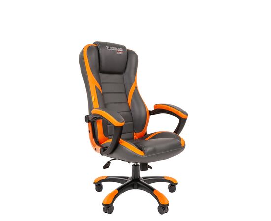 Кресло ЧАИРМАН ДРАЙВ 22/CHAIRMAN ДРАЙВ 22 520х500х1210/1270 7019435 Серо-оранжевый, Основной цвет: Серо-оранжевый, Ширина: 520, Диаметр крестовины мм (Мягкие кресла): 700, Высота: 1210, Глубина: 500, Материал: Экокожа, Пятилучье форма: пластиковая с защитными пластиковыми элементами, Ролики: стандарт BIFMA 5,1 (США), диаметр штока 11 мм, покрытие – нейлон, Высота от пола до верхней части спинки, макс: 1270, Максимальная ширина: 520, Высота от пола до верхней части сиденья, мин: 485, Максимальная высота: 1270, Материал подлокотников: пластиковые с декоративными пластиковыми элементами и мягкими накладками, обитыми экокожей, Вес: 17,4, Механизм: с возможностью фиксации кресла в любом положении. Регулировка кресла по высоте, Гарантия: 2 года, Максимальная нагрузка: до 180 кг, Бренд: ТАЙПИТ-МК ООО, Высота спинки: 800, Высота от пола до верхней части спинки мин (Мягкие кресла): 1210, Высота от пола до верхней части сиденья макс (Мягкие кресла): 545, Ширина между подлокотниками мин (Мягкие кресла): 520, Ширина между подлокотниками макс (Мягкие кресла): 520, Высота от пола до верхнего края подлокотника мин (Мягкие кресла): 720, Высота от пола до верхнего края подлокотника макс (Мягкие кресла): 780, Ширина по внешнему краю подлокотников мин мм (Мягкие кресла): 680, Ширина по внешнему краю подлокотников макс (Мягкие кресла): 680, Объем: 0,223, Артикул для сайта: 7019435, изображение 2post-test