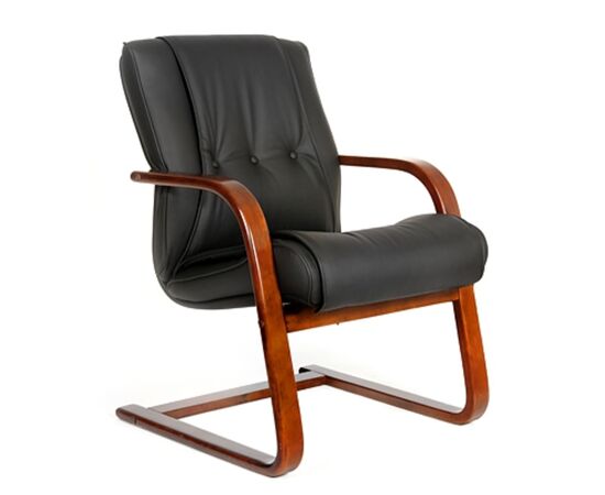 Офисное кресло ЧАИРМАН 653Б/CHAIRMAN 653В 515х470х1000 6042107 Чёрный, Основной цвет: Чёрный, Ширина: 515, Ширина по внешнему краю подлокотников макс (Мягкие кресла): 640, Высота: 1000, Глубина: 470, Материал: Натуральная кожа/экокожа, Максимальная ширина: 515, Высота от пола до верхней части сиденья, мин: 490, Высота от пола до верхней части спинки, макс: 1000, Максимальная нагрузка: до 100 кг, Максимальная высота: 1000, Высота спинки: 510, Высота от пола до верхней части спинки мин (Мягкие кресла): 1000, Высота от пола до верхней части сиденья макс (Мягкие кресла): 490, Ширина между подлокотниками мин (Мягкие кресла): 515, Ширина между подлокотниками макс (Мягкие кресла): 515, Глубина полозьев мм (Мягкие кресла): 615, Ширина полозьев мм (Мягкие кресла): 640, Высота от пола до верхнего края подлокотника мин (Мягкие кресла): 650, Высота от пола до верхнего края подлокотника макс (Мягкие кресла): 650, Ширина по внешнему краю подлокотников мин мм (Мягкие кресла): 640, Материал подлокотников: Деревянные, Вес: 16,1, Гарантия: 2 года, Объем: 0,223, Бренд: ТАЙПИТ-МК ООО, Артикул для сайта: 6042107, изображение 2post-test