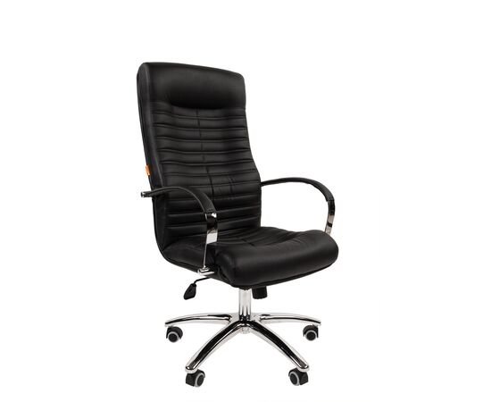 Офисное кресло ЧАИРМАН 480/CHAIRMAN 480 505х480х1130/1225 7117603 Чёрный, Основной цвет: Чёрный, Ширина: 505, Диаметр крестовины мм (Мягкие кресла): 700, Высота: 1130, Глубина: 480, Материал: Экокожа, Пятилучье форма: металлическая хромированная, Ролики: Стандарт BIFMA 5,1 (США), диаметр штока 11 мм, покрытие – полиуретан, Высота от пола до верхней части спинки, макс: 1225, Максимальная ширина: 505, Высота от пола до верхней части сиденья, мин: 490, Максимальная высота: 1225, Материал подлокотников: металлические хромированные с мягкими накладками из экокожи, Вес: 18,5, Механизм: с возможностью фиксации кресла в любом положении. Регулировка кресла по высоте, Гарантия: 2 года, Максимальная нагрузка: до 150 кг, Бренд: ТАЙПИТ-МК ООО, Высота спинки: 700, Высота от пола до верхней части спинки мин (Мягкие кресла): 1130, Высота от пола до верхней части сиденья макс (Мягкие кресла): 585, Ширина между подлокотниками мин (Мягкие кресла): 505, Ширина между подлокотниками макс (Мягкие кресла): 505, Высота от пола до верхнего края подлокотника мин (Мягкие кресла): 705, Высота от пола до верхнего края подлокотника макс (Мягкие кресла): 800, Ширина по внешнему краю подлокотников мин мм (Мягкие кресла): 600, Ширина по внешнему краю подлокотников макс (Мягкие кресла): 600, Объем: 0,4, Артикул для сайта: 7117603, изображение 2post-test
