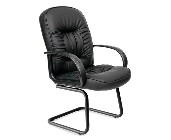 Офисное кресло ЧАИРМАН 416Б/CHAIRMAN 416В 530х500х1090 6025664 Чёрный, Основной цвет: Чёрный, Ширина: 530, Ширина по внешнему краю подлокотников макс (Мягкие кресла): 670, Высота: 1090, Глубина: 500, Материал: Экокожа, Максимальная ширина: 530, Высота от пола до верхней части сиденья, мин: 510, Высота от пола до верхней части спинки, макс: 1090, Максимальная нагрузка: до 100 кг, Максимальная высота: 1090, Высота спинки: 640, Высота от пола до верхней части спинки мин (Мягкие кресла): 1090, Высота от пола до верхней части сиденья макс (Мягкие кресла): 510, Ширина между подлокотниками мин (Мягкие кресла): 530, Ширина между подлокотниками макс (Мягкие кресла): 530, Глубина полозьев мм (Мягкие кресла): 590, Ширина полозьев мм (Мягкие кресла): 570, Высота от пола до верхнего края подлокотника мин (Мягкие кресла): 680, Высота от пола до верхнего края подлокотника макс (Мягкие кресла): 680, Ширина по внешнему краю подлокотников мин мм (Мягкие кресла): 670, Материал подлокотников: Пластиковые, Вес: 14, Гарантия: 2 года, Объем: 0,178, Бренд: ТАЙПИТ-МК ООО, Артикул для сайта: 6025664, изображение 2post-test