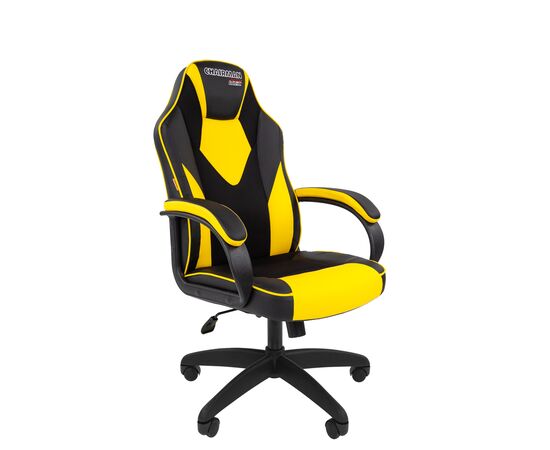 Кресло ЧАИРМАН ДРАЙВ 17/CHAIRMAN ДРАЙВ 17 500х490х1125/1220 7213495 Черно-желтый, Основной цвет: Черно-желтый, Ширина: 500, Диаметр крестовины мм (Мягкие кресла): 700, Высота: 1125, Глубина: 490, Материал: экокожа/ ткань серии TW, Пятилучье форма: пластиковая, Ролики: Стандарт BIFMA 5,1 (США), диаметр штока 11 мм, покрытие – полиуретан, Высота от пола до верхней части спинки, макс: 1220, Максимальная ширина: 500, Высота от пола до верхней части сиденья, мин: 455, Максимальная высота: 1220, Материал подлокотников: Пластиковые с мягкими накладками, обитыми экокожей, Вес: 13,5, Механизм: с возможностью фиксации кресла в любом положении. Регулировка кресла по высоте, Гарантия: 2 года, Максимальная нагрузка: до 120 кг, Бренд: ТАЙПИТ-МК ООО, Высота спинки: 700, Высота от пола до верхней части спинки мин (Мягкие кресла): 1125, Высота от пола до верхней части сиденья макс (Мягкие кресла): 550, Ширина между подлокотниками мин (Мягкие кресла): 500, Ширина между подлокотниками макс (Мягкие кресла): 500, Высота от пола до верхнего края подлокотника мин (Мягкие кресла): 675, Высота от пола до верхнего края подлокотника макс (Мягкие кресла): 770, Ширина по внешнему краю подлокотников мин мм (Мягкие кресла): 645, Ширина по внешнему краю подлокотников макс (Мягкие кресла): 645, Объем: 0,173, Артикул для сайта: 7213495, изображение 2post-test