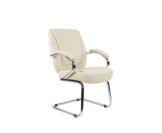 Офисное кресло ЧАИРМАН 794Б/CHAIRMAN 794В 515х530х980 7194223 Бежевый, Основной цвет: Бежевый, Ширина: 515, Ширина по внешнему краю подлокотников макс (Мягкие кресла): 650, Высота: 980, Глубина: 530, Материал: Экокожа, Пятилучье форма: нет, Ролики: Нет, Высота от пола до верхней части спинки, макс: 980, Максимальная ширина: 515, Высота от пола до верхней части сиденья, мин: 535, Максимальная высота: 980, Материал подлокотников: Металлические хромированные с мягкими накладками, обитыми экокожей, Вес: 15,8, Механизм: нет, Гарантия: 2 года, Бренд: ТАЙПИТ-МК ООО, Максимальная нагрузка: до 100 кг, Высота спинки: 520, Высота от пола до верхней части спинки мин (Мягкие кресла): 980, Высота от пола до верхней части сиденья макс (Мягкие кресла): 535, Ширина между подлокотниками мин (Мягкие кресла): 515, Ширина между подлокотниками макс (Мягкие кресла): 515, Высота от пола до верхнего края подлокотника мин (Мягкие кресла): 735, Высота от пола до верхнего края подлокотника макс (Мягкие кресла): 735, Ширина по внешнему краю подлокотников мин мм (Мягкие кресла): 650, Объем: 0,178, Артикул для сайта: 7194223, изображение 2post-test