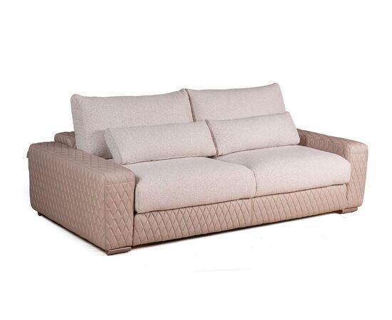Диван-кровать Альдо трехместный 228x122x88 14584 Ткань, Основной цвет: Ткань, Ширина: 228, Высота: 88, Глубина: 122, Материал: Ткань, Максимальная ширина: 228, Максимальная глубина: 122, Максимальная высота: 88, Цвет опоры: Латте, Механизм: Миксотойл, Страна производитель: Россия, Объем: 2,448, Бренд: TOP CONCEPT, Артикул для сайта: 14584, изображение 2post-test