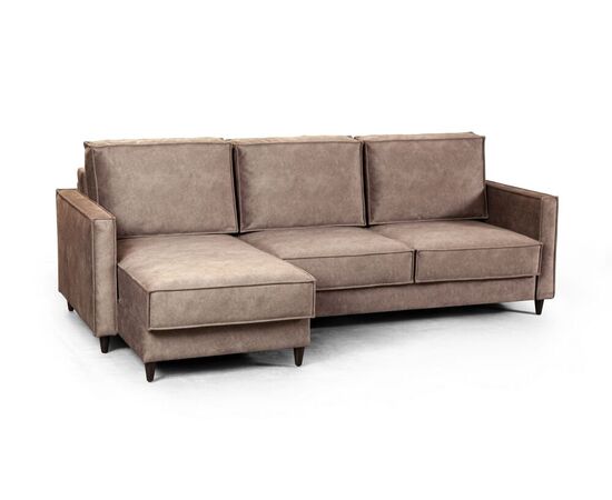 Диван-кровать Кельн с шезлонгом 234x150x92 11215 велюр бежевый, Основной цвет: велюр бежевый, Максимальная нагрузка: 240 кг, Ширина: 234, Высота: 92, Глубина: 150, Материал: Велюр, Максимальная ширина: 234, Максимальная глубина: 150, Максимальная высота: 92, Цвет опоры: Венге, Механизм: Тик-так, Гарантия: Да, Страна производитель: Россия, Объем: 3,229, Бренд: TOP CONCEPT, Артикул для сайта: 11215, изображение 3post-test