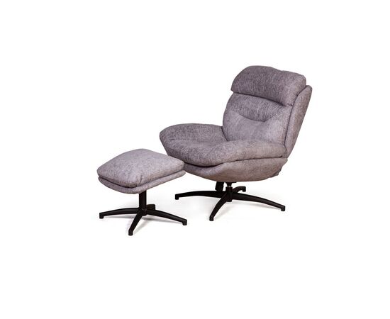 Кресло-качалка Магнус с оттоманкой 80x88x98.5 80x88x98,5 2001000001774 Серый, Основной цвет: Серый, Ширина: 80, Высота: 98,5, Глубина: 88, Материал: Ткань, Максимальная ширина: 80, Максимальная глубина: 88, Максимальная высота: 98,5, Вес: 27,4, Цвет опоры: Черный матовый, Механизм: С кручением, Гарантия: Да, Страна производитель: Китай, Объем: 0,69, Бренд: TOP CONCEPT, Артикул для сайта: 2001000001774, изображение 2post-test