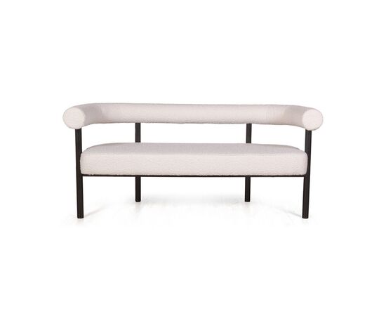 Диван Бигги 69x157x71 23473 букле Turin ivory / опоры черные, Основной цвет: букле Turin ivory / опоры черные, Максимальная нагрузка: 300 кг, Ширина: 157, Высота: 71, Глубина: 69, Материал: Ткань, Максимальная ширина: 157, Максимальная глубина: 69, Максимальная высота: 71, Вес: 22,5, Цвет опоры: Черный, Механизм: Без механизма, Страна производитель: Россия, Объем: 0,769, Бренд: ЛЮКССОФА ООО, Артикул для сайта: 23473, изображение 3post-test