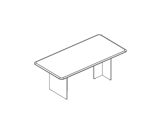 Стол для переговоров прямоугольный на опорах ДСП, столы НФ-00029567, Основной цвет: вяз либерти / мокко премиум, Ширина: 1200, Глубина: 600, Высота: 750, Объем: 0,051, Вес: 33,67post-test