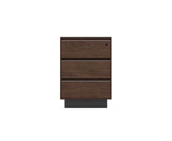 Тумба левая, тумбы НФ-00030584, Основной цвет: W-29B Walnut//W-24B Walnut Грецкий орех, Ширина: 497, Глубина: 600, Высота: 687, Артикул: EY27L.049060, изображение 3post-test