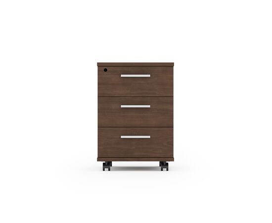 Мобильная тумба, тумбы НФ-00030568, Основной цвет: W-29B Walnut//W-24B Walnut Грецкий орех, Ширина: 20, Глубина: 550, Высота: 593, Артикул: EM25-2.042055HSpost-test