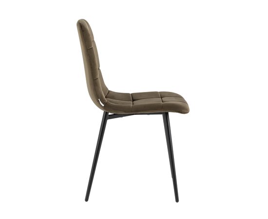 Стул Одди 455x550x840 АВ 406Н-Кч-08 (AV 406N-Cch-08) Коричневый, Основной цвет: Коричневый, Ширина: 455, Материал основания: Металл, Высота: 840, Глубина: 550, Материал: Велюр, Каркас: Металл, Вес: 5, Цвет опоры: Черный, Материал сиденья: Велюр, Цвет сиденья: Коричневый, Артикул: АВ 406Н-Кч-08 (AV 406N-Cch-08), изображение 2post-test