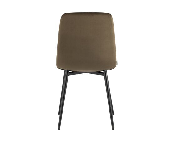 Стул Одди 455x550x840 АВ 406Н-Кч-08 (AV 406N-Cch-08) Коричневый, Основной цвет: Коричневый, Ширина: 455, Материал основания: Металл, Высота: 840, Глубина: 550, Материал: Велюр, Каркас: Металл, Вес: 5, Цвет опоры: Черный, Материал сиденья: Велюр, Цвет сиденья: Коричневый, Артикул: АВ 406Н-Кч-08 (AV 406N-Cch-08), изображение 3post-test