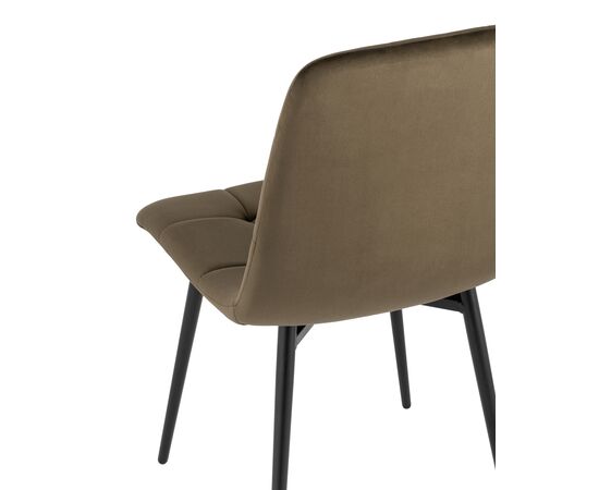 Стул Одди 455x550x840 АВ 406Н-Кч-08 (AV 406N-Cch-08) Коричневый, Основной цвет: Коричневый, Ширина: 455, Материал основания: Металл, Высота: 840, Глубина: 550, Материал: Велюр, Каркас: Металл, Вес: 5, Цвет опоры: Черный, Материал сиденья: Велюр, Цвет сиденья: Коричневый, Артикул: АВ 406Н-Кч-08 (AV 406N-Cch-08), изображение 5post-test