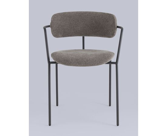 Стул Дженни букле 550x530x740 АВ 469-Кл995-7016Т (AV 469-Cl995-7016T) Темно-серый каркас антрацитово-серый муар, Основной цвет: Темно-серый каркас антрацитово-серый муар, Ширина: 550, Материал основания: Металл, Высота: 740, Глубина: 530, Материал: Букле, Каркас: Металл, Вес: 5,4, Цвет опоры: Серый, Материал сиденья: букле, Цвет сиденья: Серый, Артикул: АВ 469-Кл995-7016Т (AV 469-Cl995-7016T), изображение 9post-test