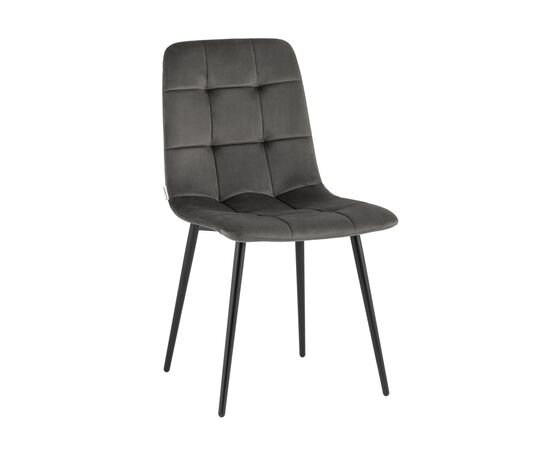 Стул Одди 455x550x840 АВ 406Н-Кст-08 (AV 406N-Cst-08) Темно-серый, Основной цвет: Темно-серый, Ширина: 455, Материал основания: Металл, Высота: 840, Глубина: 550, Материал: Велюр, Каркас: Металл, Вес: 5, Цвет опоры: Черный, Материал сиденья: Велюр, Цвет сиденья: Темно-серый, Артикул: АВ 406Н-Кст-08 (AV 406N-Cst-08), изображение 7post-test