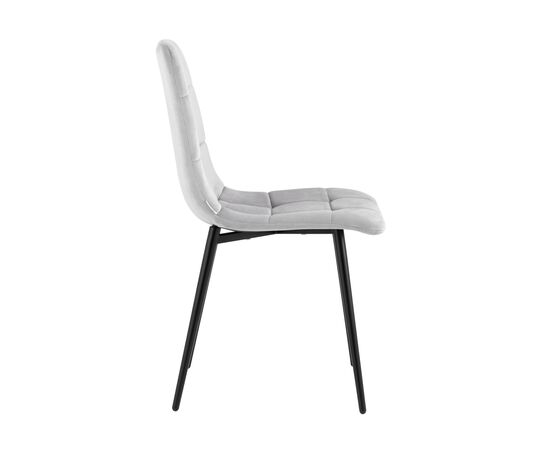 Стул Одди 455x550x840 АВ 406Н-Кс-08 (AV 406N-Cs-08) Светло-серый, Основной цвет: Светло-серый, Ширина: 455, Материал основания: Металл, Высота: 840, Глубина: 550, Материал: Велюр, Каркас: Металл, Вес: 5, Цвет опоры: Черный, Материал сиденья: Велюр, Цвет сиденья: Светло-серый, Артикул: АВ 406Н-Кс-08 (AV 406N-Cs-08), изображение 2post-test