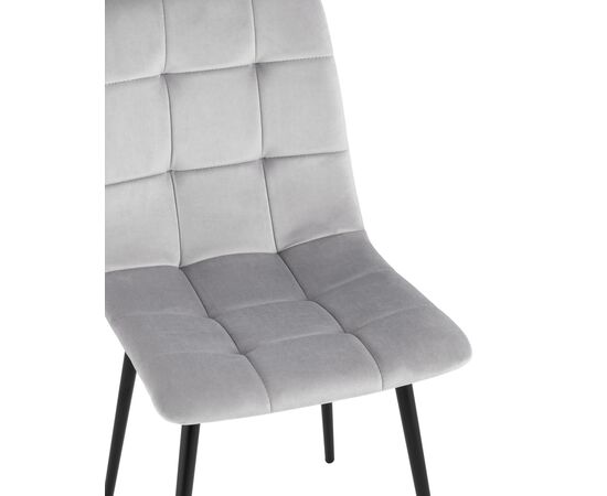 Стул Одди 455x550x840 АВ 406Н-Кс-08 (AV 406N-Cs-08) Светло-серый, Основной цвет: Светло-серый, Ширина: 455, Материал основания: Металл, Высота: 840, Глубина: 550, Материал: Велюр, Каркас: Металл, Вес: 5, Цвет опоры: Черный, Материал сиденья: Велюр, Цвет сиденья: Светло-серый, Артикул: АВ 406Н-Кс-08 (AV 406N-Cs-08), изображение 6post-test