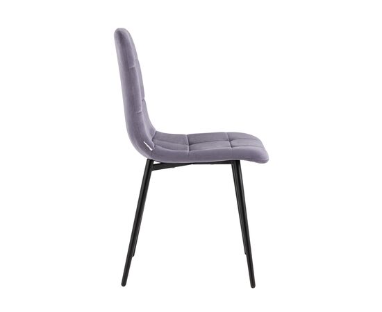 Стул Одди 455x550x840 АВ 406Н-Кпл-08 (AV 406N-Cpl-08) Пыльно-сиреневый, Основной цвет: Пыльно-сиреневый, Ширина: 455, Материал основания: Металл, Высота: 840, Глубина: 550, Материал: Велюр, Каркас: Металл, Вес: 5, Цвет опоры: Черный, Материал сиденья: Велюр, Цвет сиденья: пыльно-сиреневый, Артикул: АВ 406Н-Кпл-08 (AV 406N-Cpl-08), изображение 2post-test