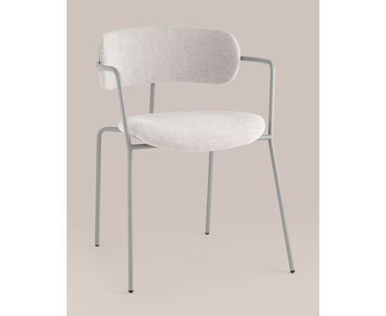 Стул Дженни букле 550x530x740 АВ 469-Кл900-7004Т (AV 469-Cl900-7004T) Светло-серый каркас серый муар, Основной цвет: Светло-серый каркас серый муар, Ширина: 550, Материал основания: Металл, Высота: 740, Глубина: 530, Материал: Букле, Каркас: Металл, Вес: 5,4, Цвет опоры: Серый, Материал сиденья: букле, Цвет сиденья: Серый, Артикул: АВ 469-Кл900-7004Т (AV 469-Cl900-7004T), изображение 22post-test
