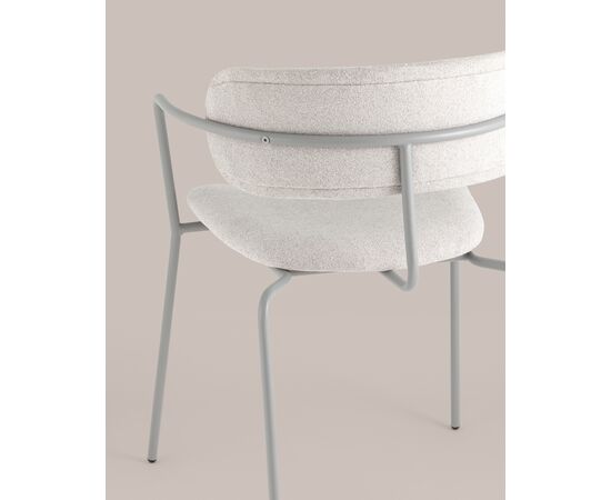 Стул Дженни букле 550x530x740 АВ 469-Кл900-7004Т (AV 469-Cl900-7004T) Светло-серый каркас серый муар, Основной цвет: Светло-серый каркас серый муар, Ширина: 550, Материал основания: Металл, Высота: 740, Глубина: 530, Материал: Букле, Каркас: Металл, Вес: 5,4, Цвет опоры: Серый, Материал сиденья: букле, Цвет сиденья: Серый, Артикул: АВ 469-Кл900-7004Т (AV 469-Cl900-7004T), изображение 27post-test