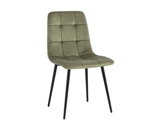 Стул Одди 455x550x840 АВ 406Н-Кол-08 (AV 406N-Col-08) пыльно-оливковый, Основной цвет: пыльно-оливковый, Ширина: 455, Материал основания: Металл, Высота: 840, Глубина: 550, Материал: Велюр, Каркас: Металл, Вес: 5, Цвет опоры: Черный, Материал сиденья: Велюр, Цвет сиденья: пыльно-оливковый, Артикул: АВ 406Н-Кол-08 (AV 406N-Col-08), изображение 7post-test