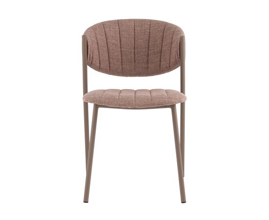 Стул Харпер 500x580x780 АВ 457-В230-7006Т (AV 457-W230-7006T) Капучино каркас бежево-серый матовый, Основной цвет: Капучино каркас бежево-серый матовый, Ширина: 500, Материал основания: Металл, Высота: 780, Глубина: 580, Материал: Рогожка, Вес: 7,5, Цвет опоры: бежево-серый матовый, Материал сиденья: Рогожка, Цвет сиденья: капучино, Артикул: АВ 457-В230-7006Т (AV 457-W230-7006T), изображение 2post-test