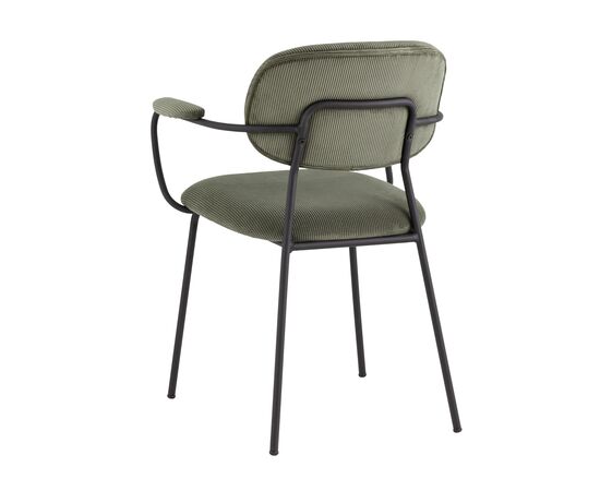 Стул Кэрол 610x570x780 ФДК9124 ОТЕ-МОД313 (FDC9124 OTE-MOD313) хаки, черные ножки, Основной цвет: хаки, черные ножки, Ширина: 610, Материал основания: Металл, Высота: 780, Глубина: 570, Материал: Букле, Каркас: Металл, Вес: 6,5, Цвет опоры: Черный, Материал сиденья: букле, Цвет сиденья: хаки, Артикул: ФДК9124 ОТЕ-МОД313 (FDC9124 OTE-MOD313), изображение 4post-test